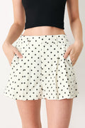 CHAMPAGNE DOTS SHORTS