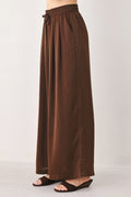 CANYON BROWN ELASTIC WAIST PANTS