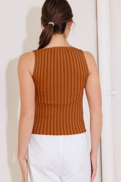 WHEN ONE DOOR OPENS SWEATER KNIT TOP