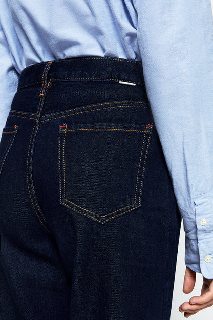 Manhattan High Rise Straight Ankle Jeans HJ160