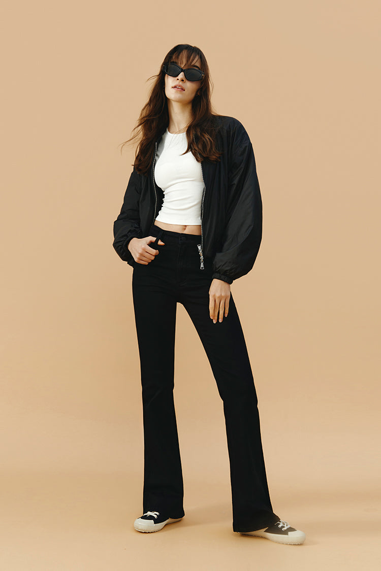 VINTAGE HIGH RISE FLARE LALA JEANS