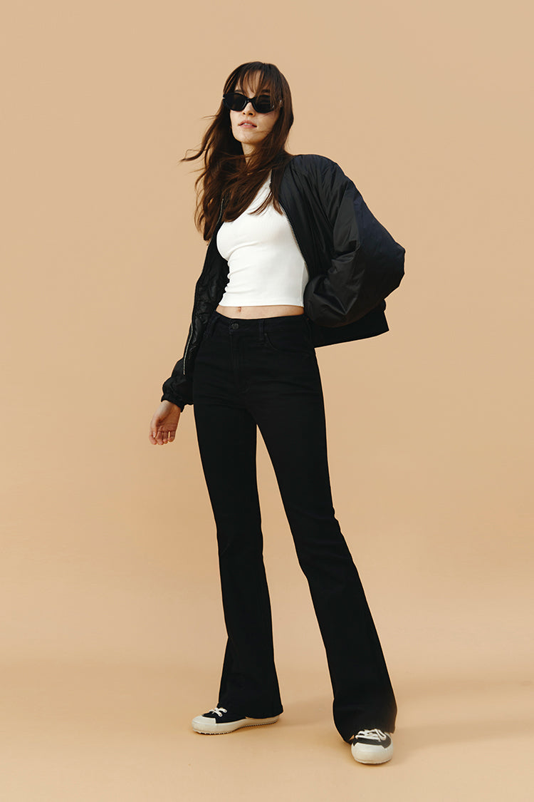 VINTAGE HIGH RISE FLARE LALA JEANS