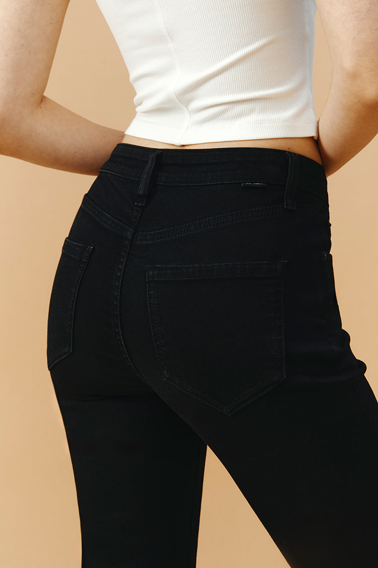 VINTAGE HIGH RISE FLARE LALA JEANS
