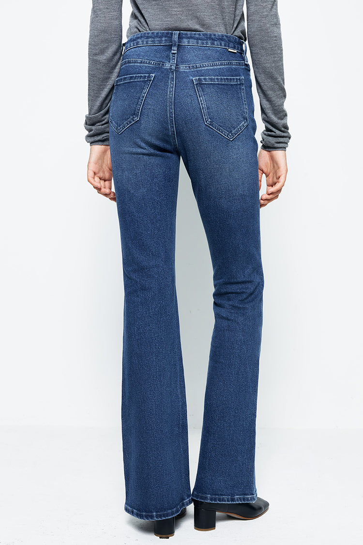 VINTAGE HIGH RISE FLARE LALA JEANS