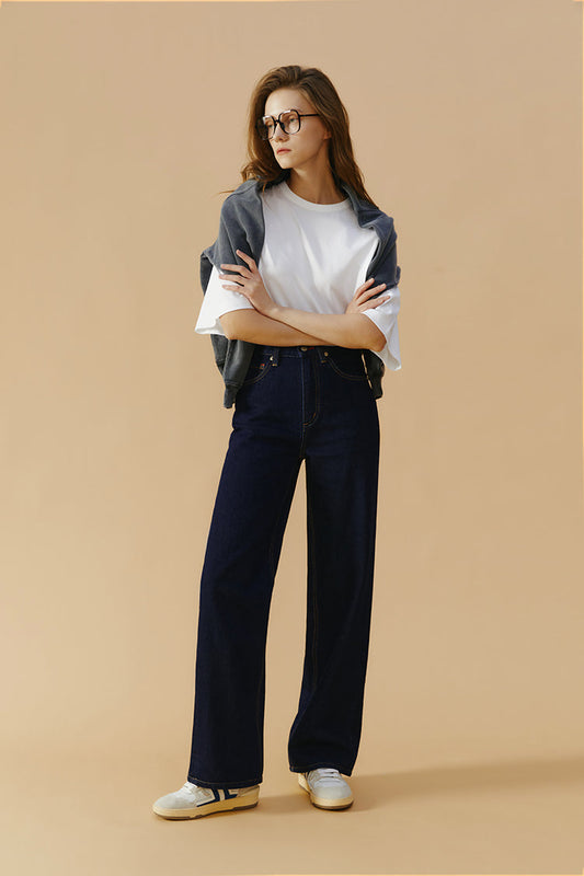 Whitefish High Rise Wide Jeans HJ007