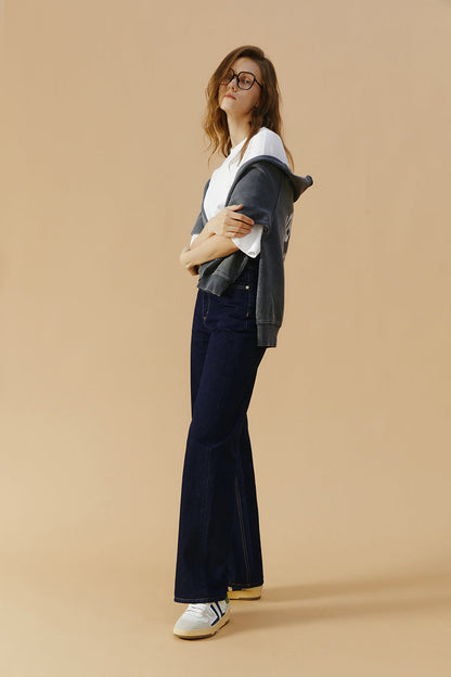 Whitefish High Rise Wide Jeans HJ007