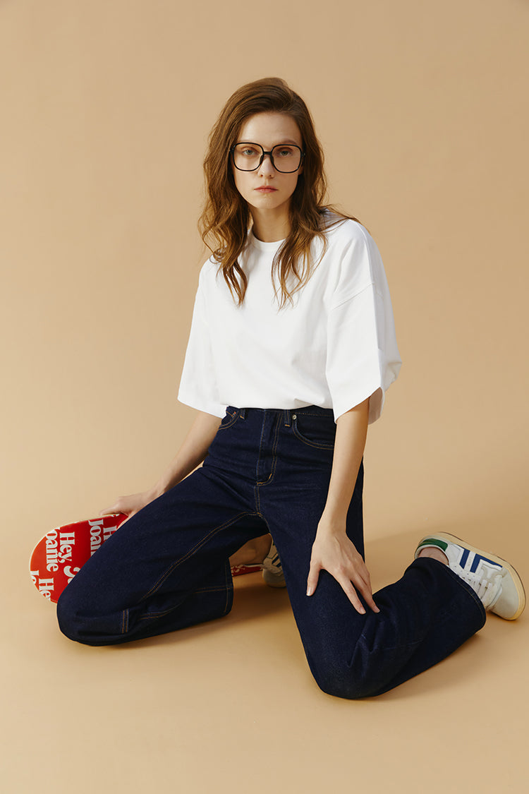 Whitefish High Rise Wide Jeans HJ007