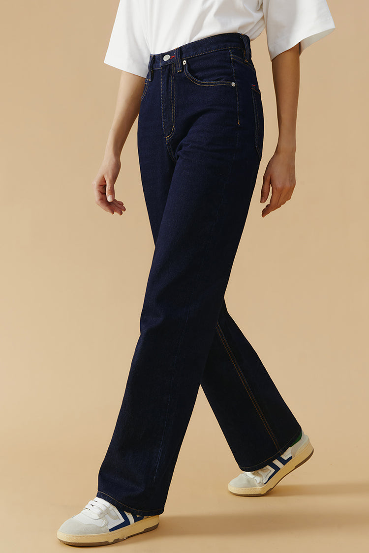 Whitefish High Rise Wide Jeans HJ007