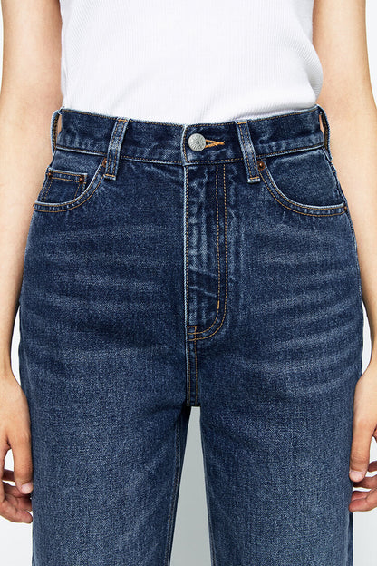 Chelsea High Rise Straight Crop Jeans HJ005