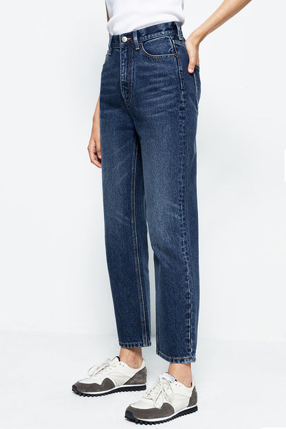 Chelsea High Rise Straight Crop Jeans HJ005