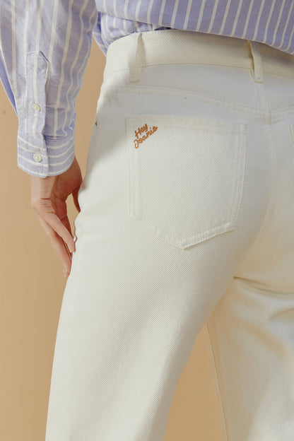 Manhattan High Rise Straight Ankle Jeans HJ160