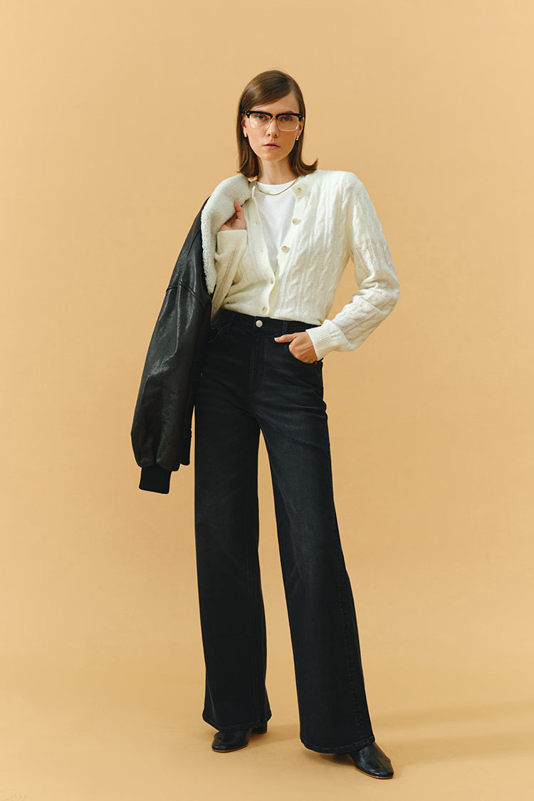 ANGELES HIGH RISE BAGGY JEANS