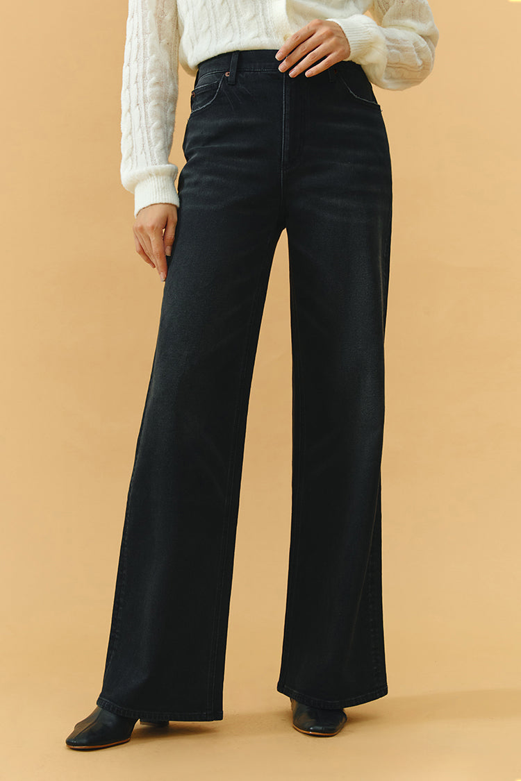 ANGELES HIGH RISE BAGGY JEANS