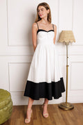 ISLAND HEARTBEAT MIDI DRESS