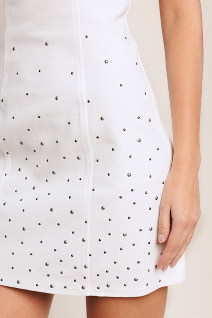 CITY TO COAST WOVEN MINI DRESS