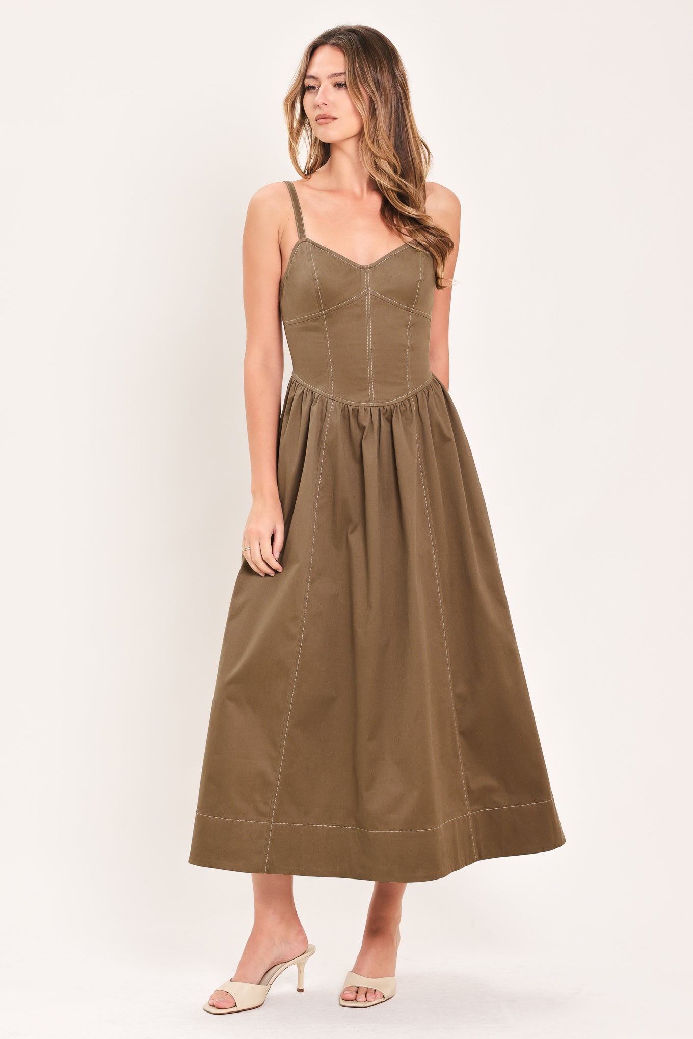PRAIRIE HEART MIDI DRESS