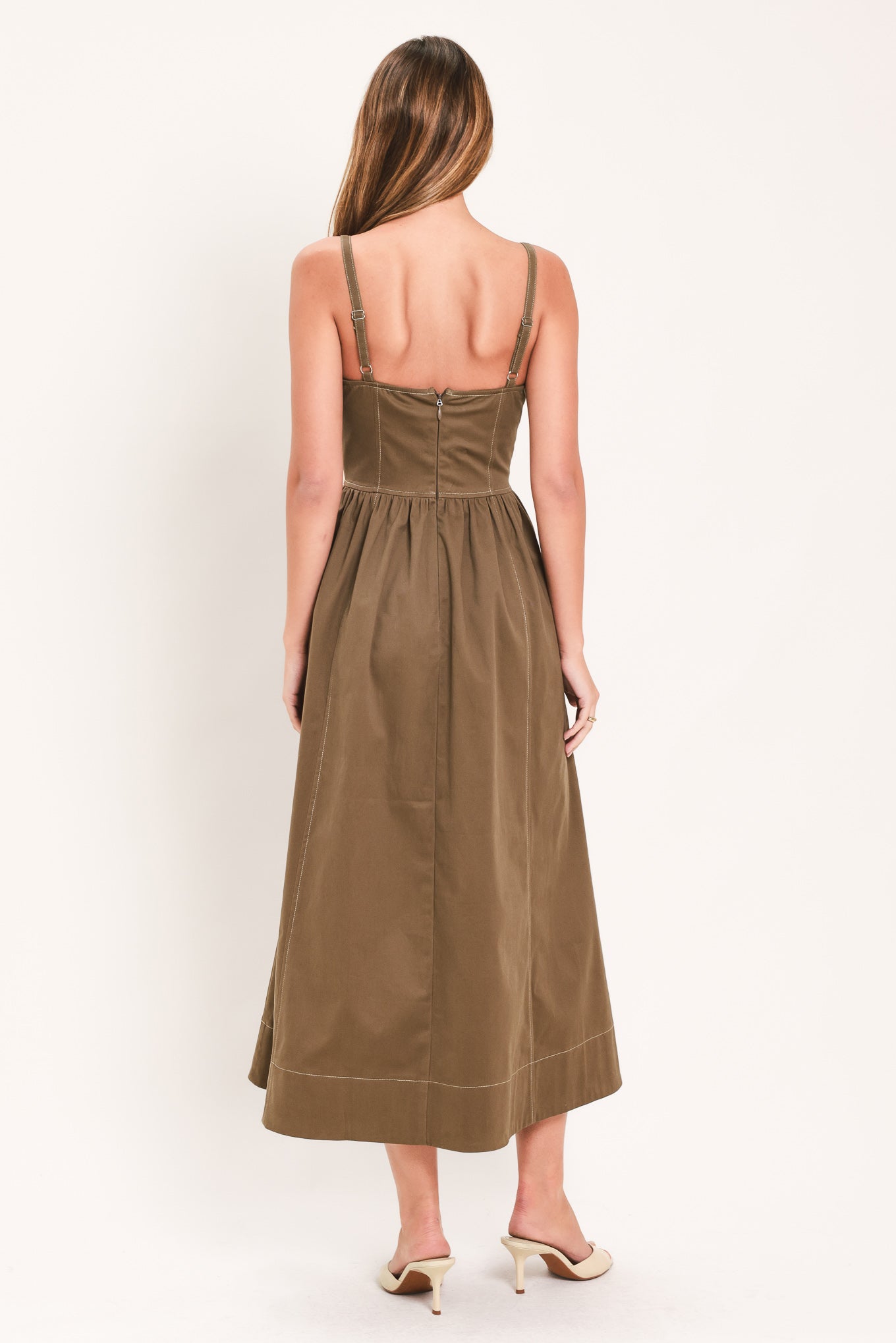PRAIRIE HEART MIDI DRESS
