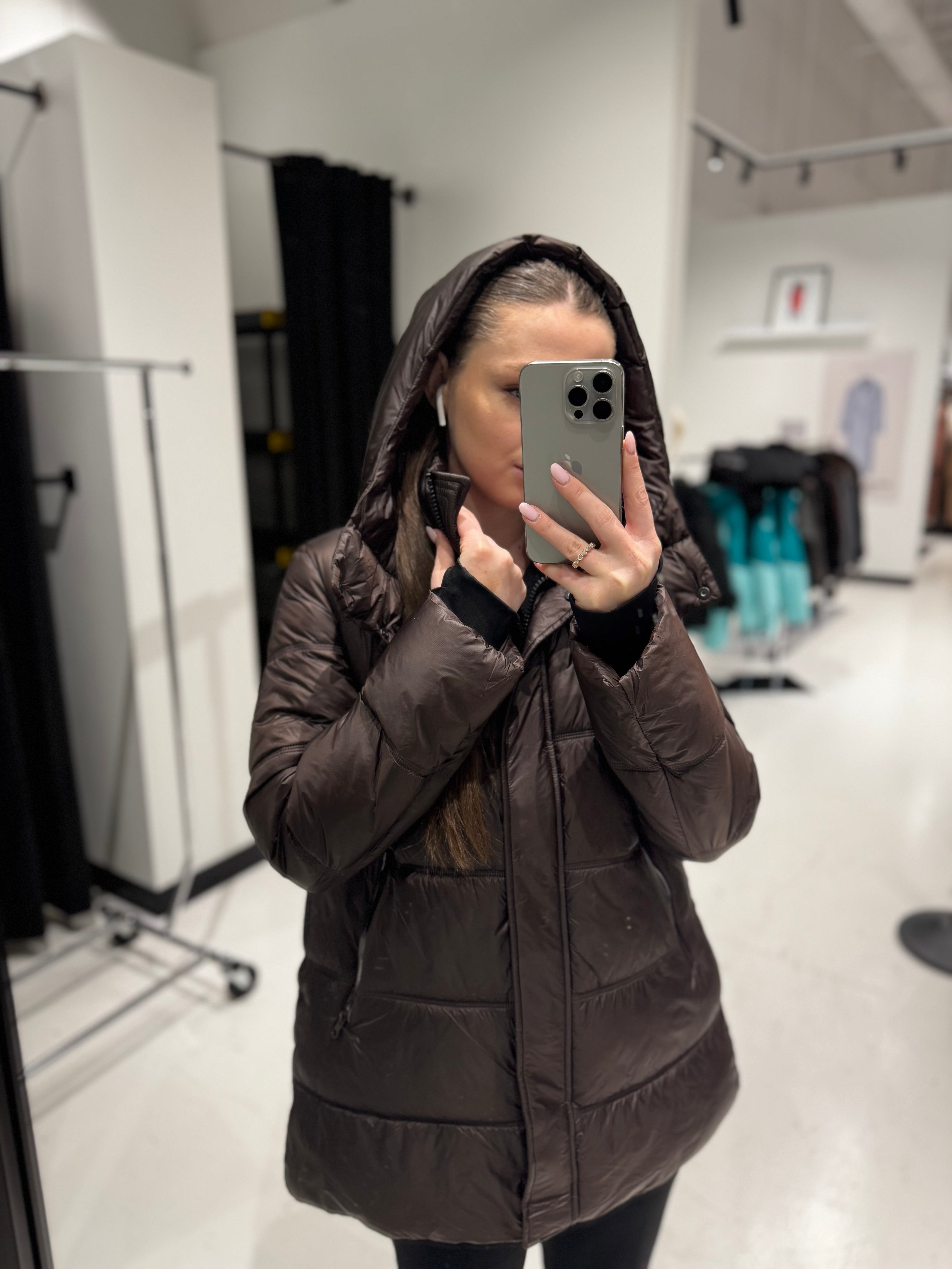 Hooded Bio-Down Jacket