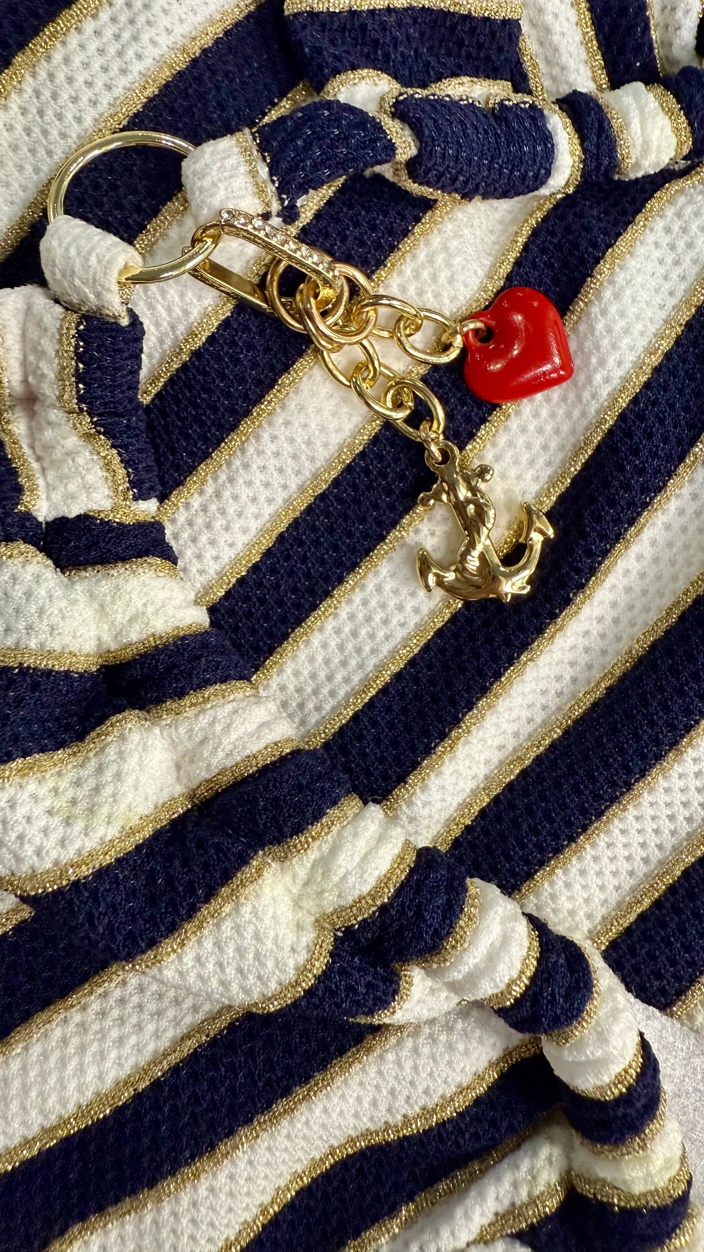 Anchor Bikini Charm - Gold