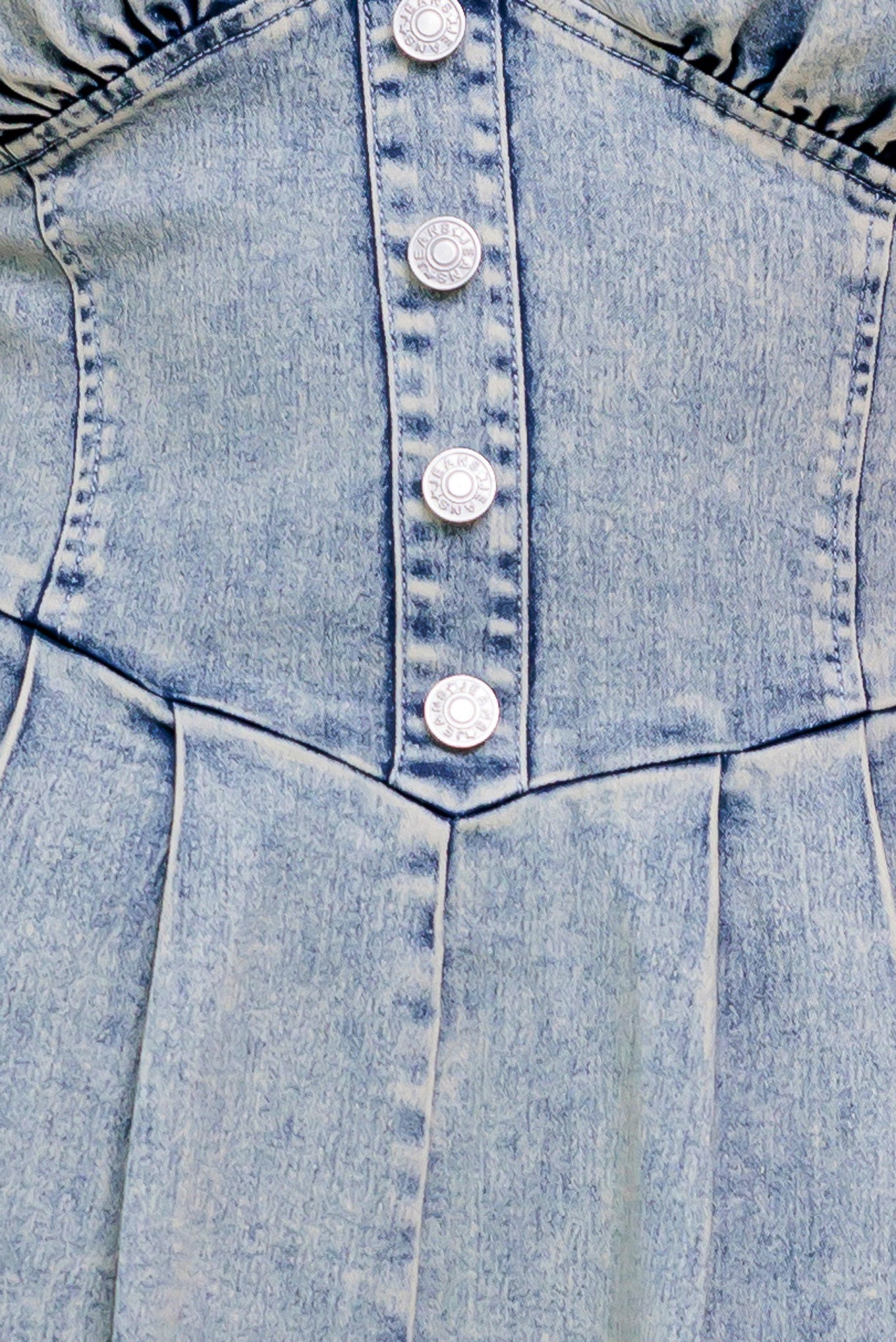 PALM SUNDAYS ACID BLUE ROMPER