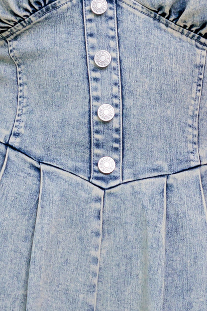 PALM SUNDAYS ACID BLUE ROMPER