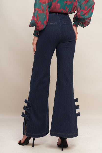 VINTAGE ICON DARK INDIGO DENIM PANTS
