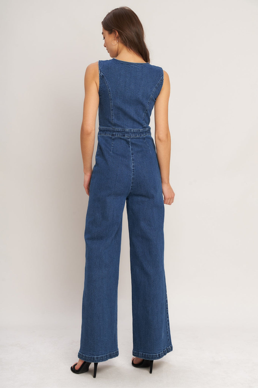 CITY STROLL DENIM JUMPSUIT
