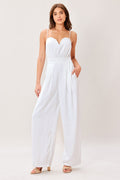 MODERN EASE WOVEN JUMPSUIT