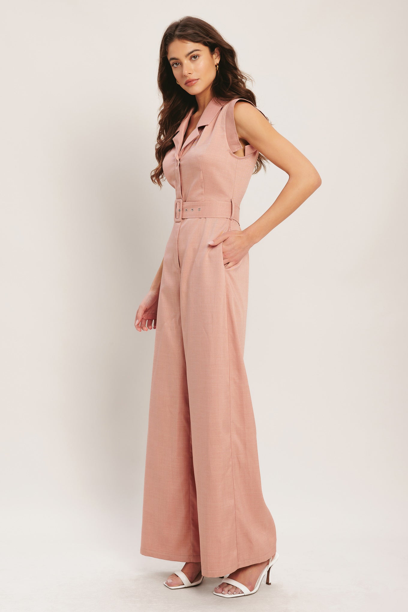 CITY ICON WOVEN JUMPSUIT