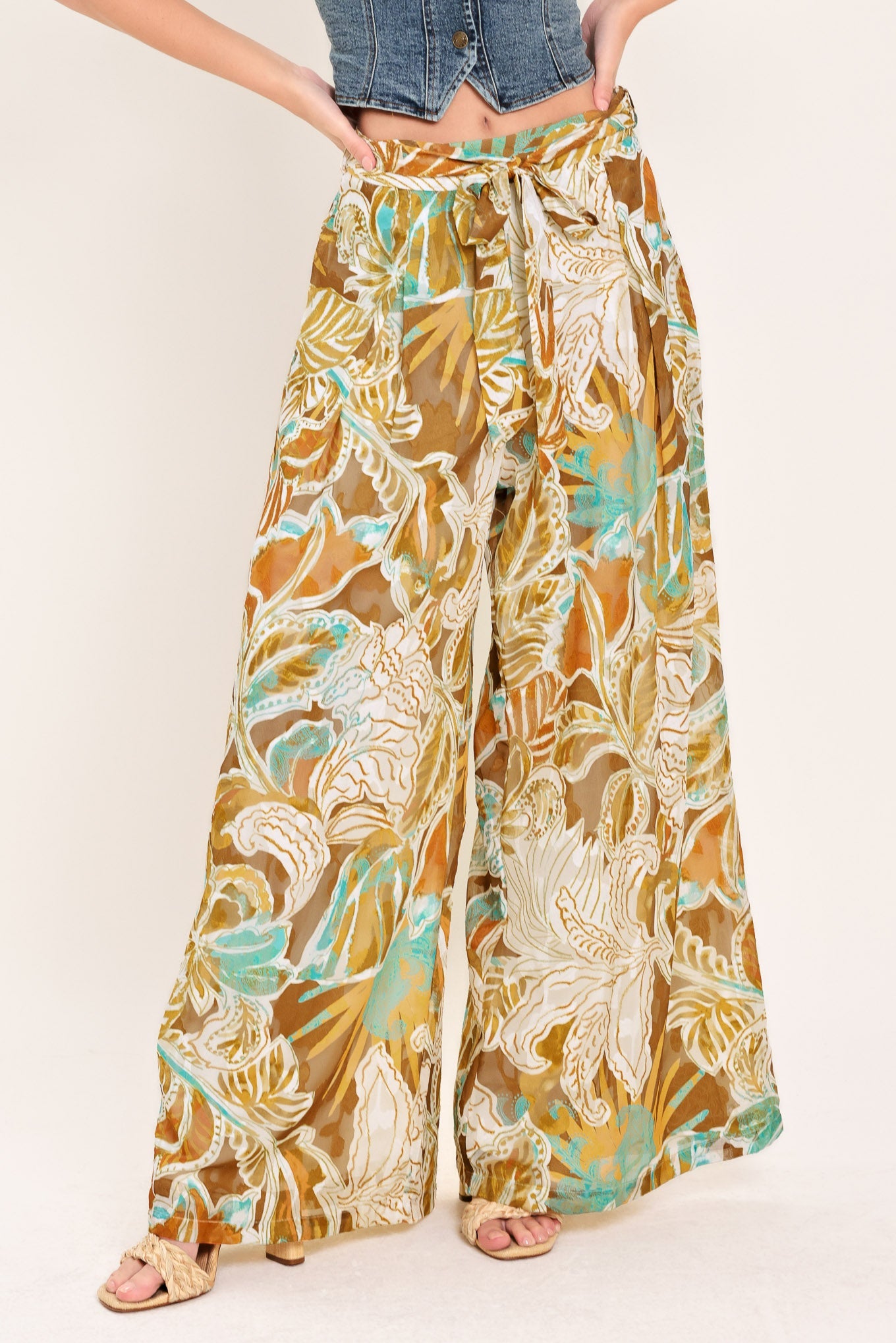 GOLDEN SHORES FLOW PANTS