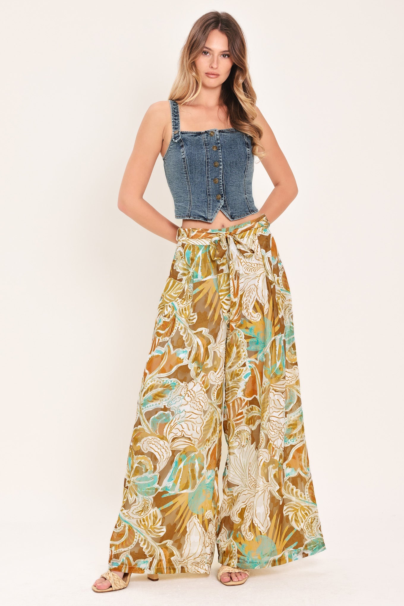 GOLDEN SHORES FLOW PANTS
