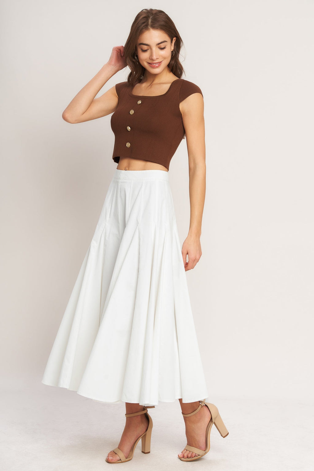 EFFORTLESS FIT KNIT TOP