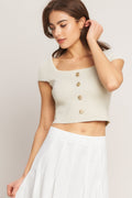 EFFORTLESS FIT KNIT TOP