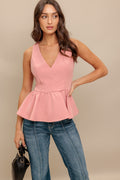 CANDY SUNDAYS WOVEN TOP