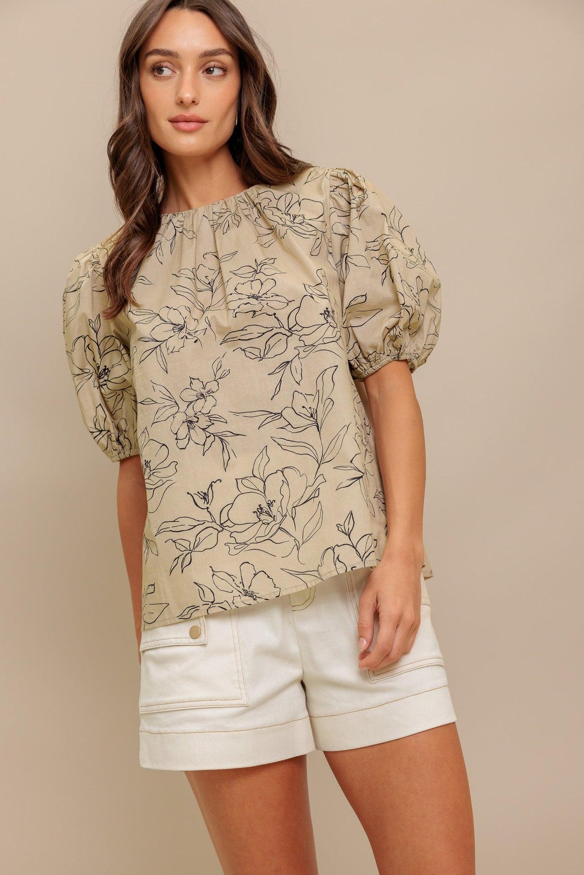 BOTANICAL LUXE TOP