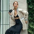 Sarah Recycled Feminine Bomber Jacket