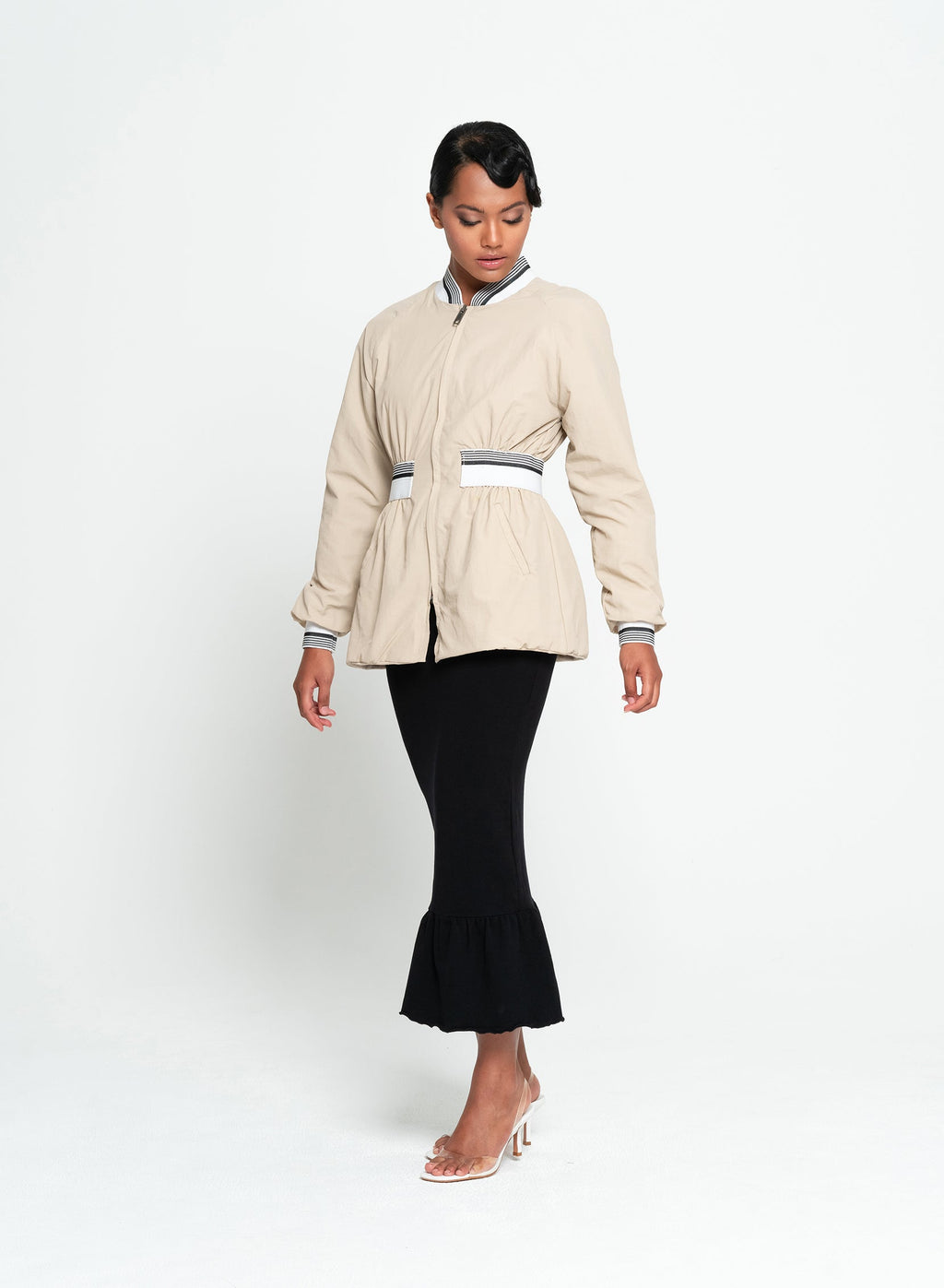 Sarah Recycled Feminine Bomber Jacket