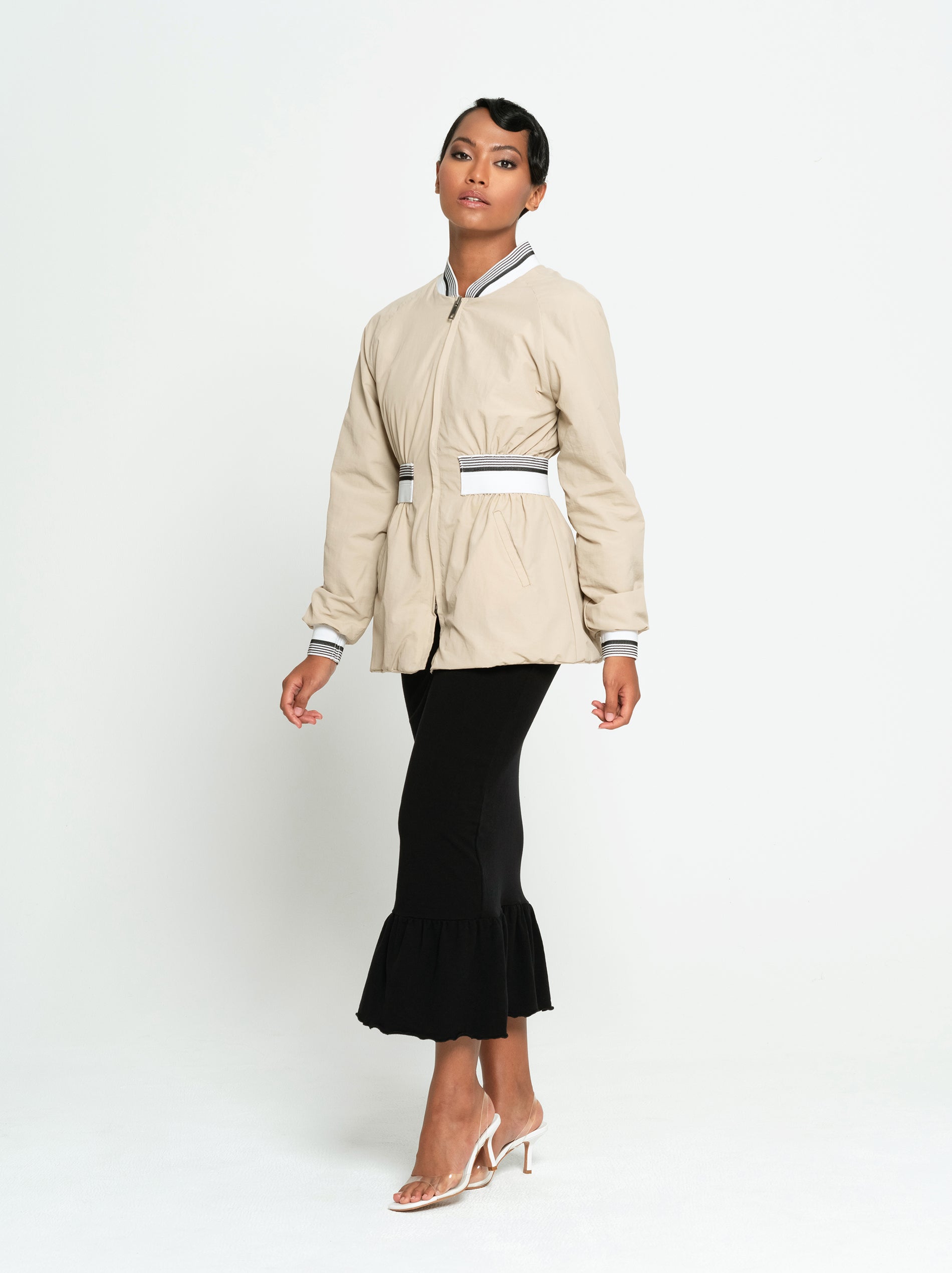 Sarah Recycled Feminine Bomber Jacket