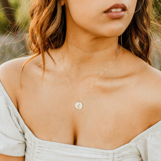 Mona Wild Lavender Necklace