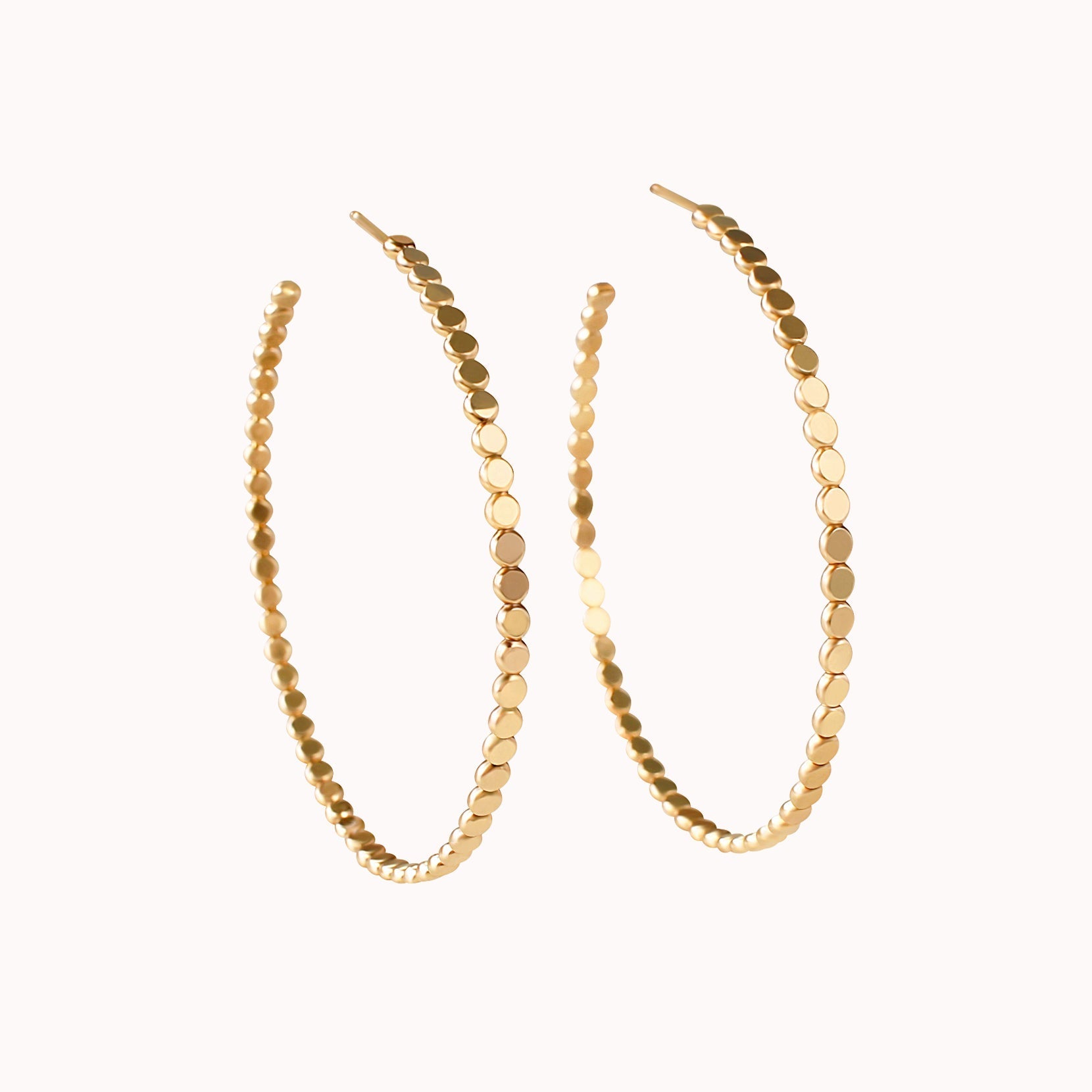 LARGE CORA HOOP EARRINGS