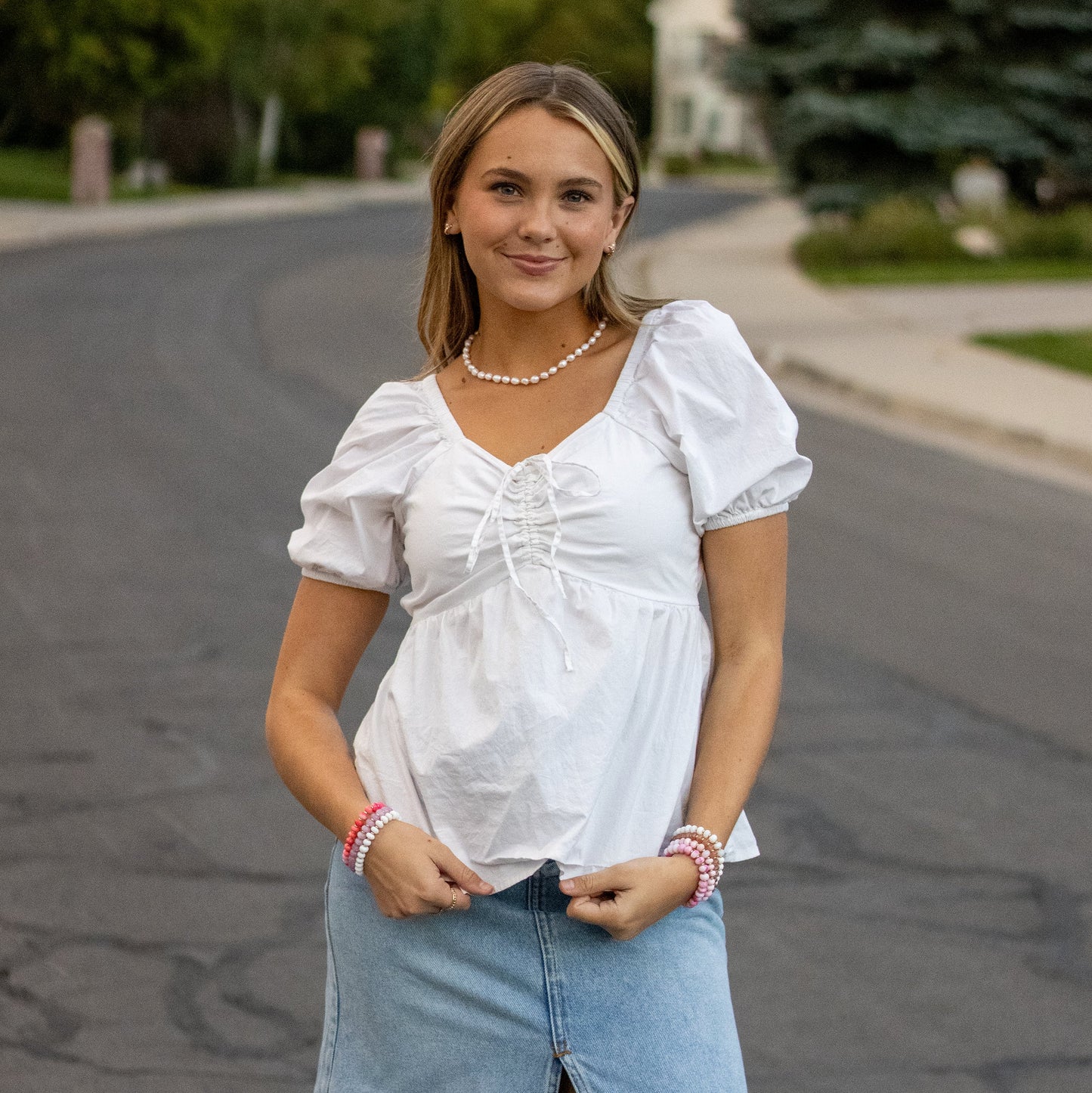 Color Pop Pearl Necklace