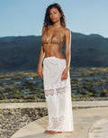 Chiara Maxi Skirt - White