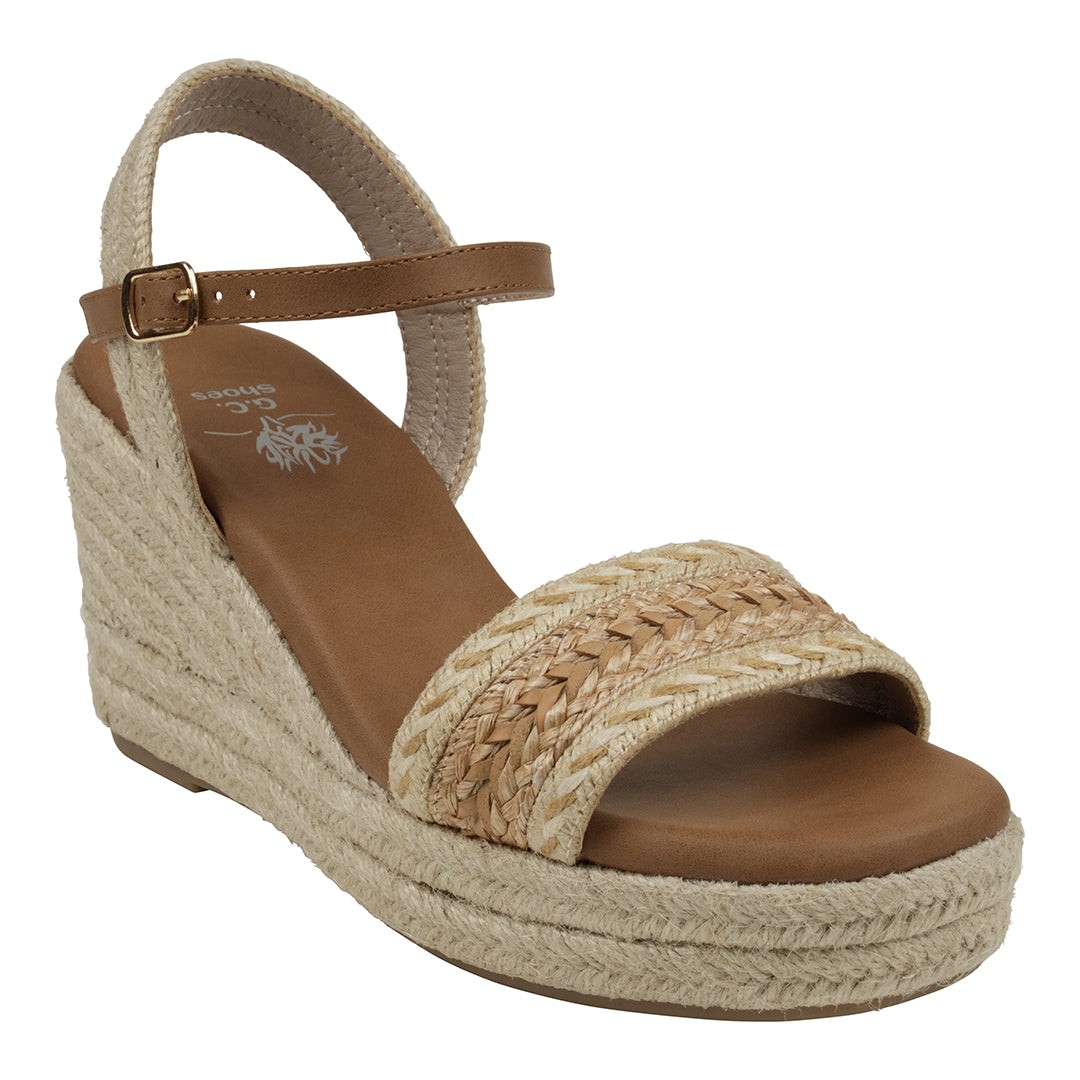 Slingback Espadrille Wedge Sandals