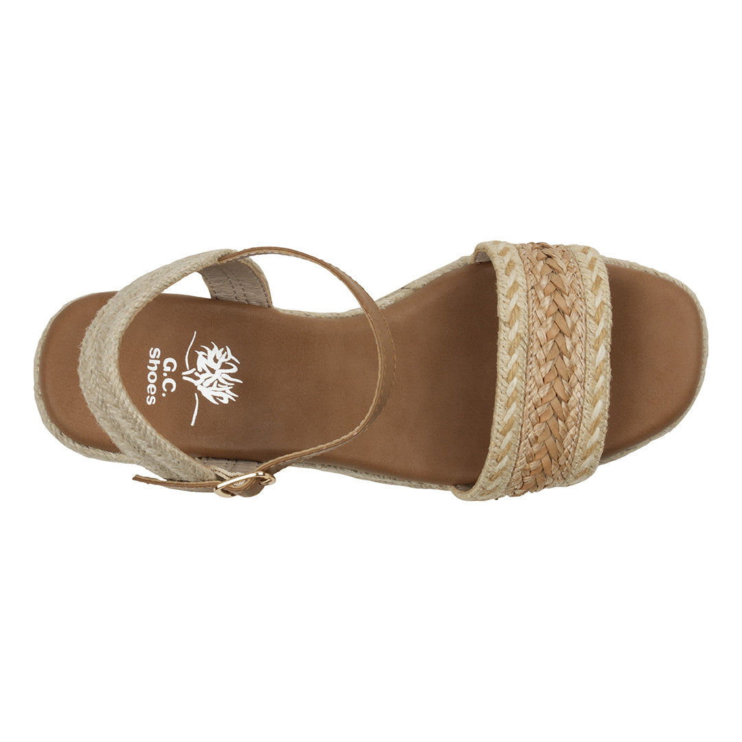 Slingback Espadrille Wedge Sandals