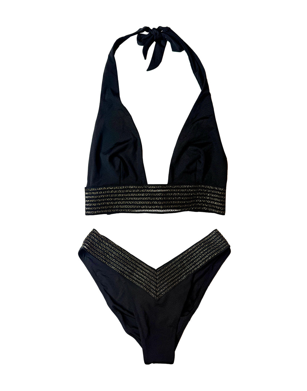 Addie Halter Top - Black