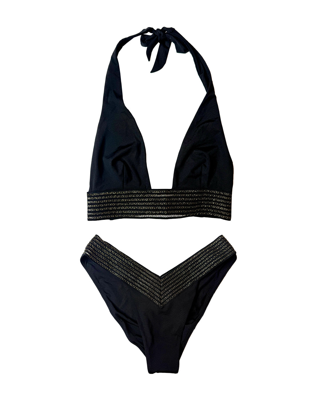 Addie Halter Top - Black