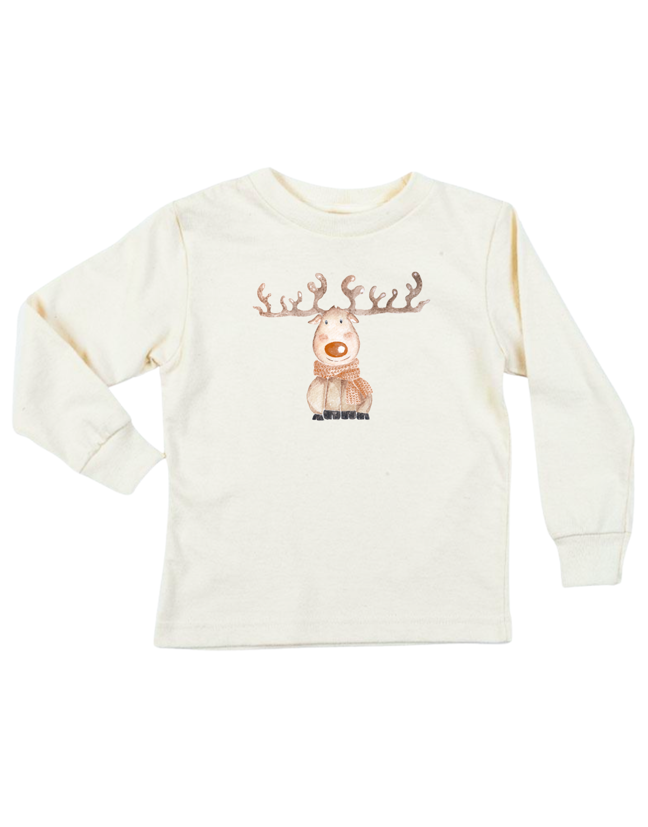 REINDEER ORGANIC KIDS LONG SLEEVE T-SHIRT