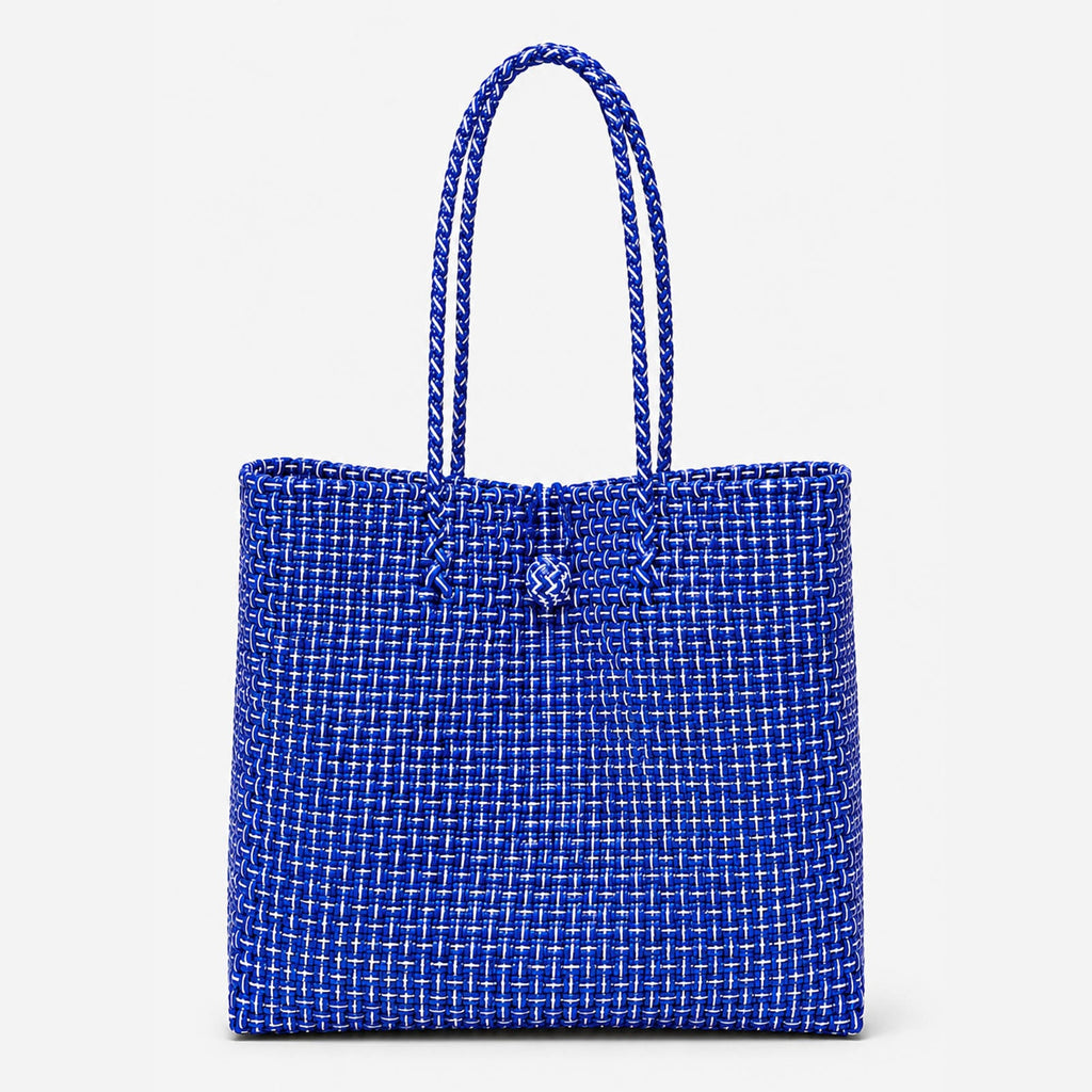 THE TOKO RECYCLED TOTE BAG IN NAVY