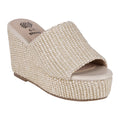 Espadrille Slide Wedge Sandals