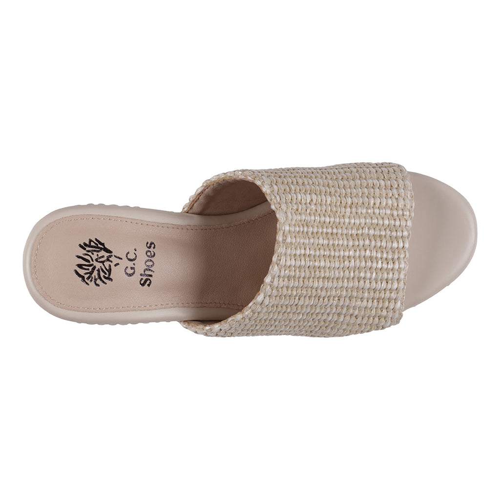 Espadrille Slide Wedge Sandals